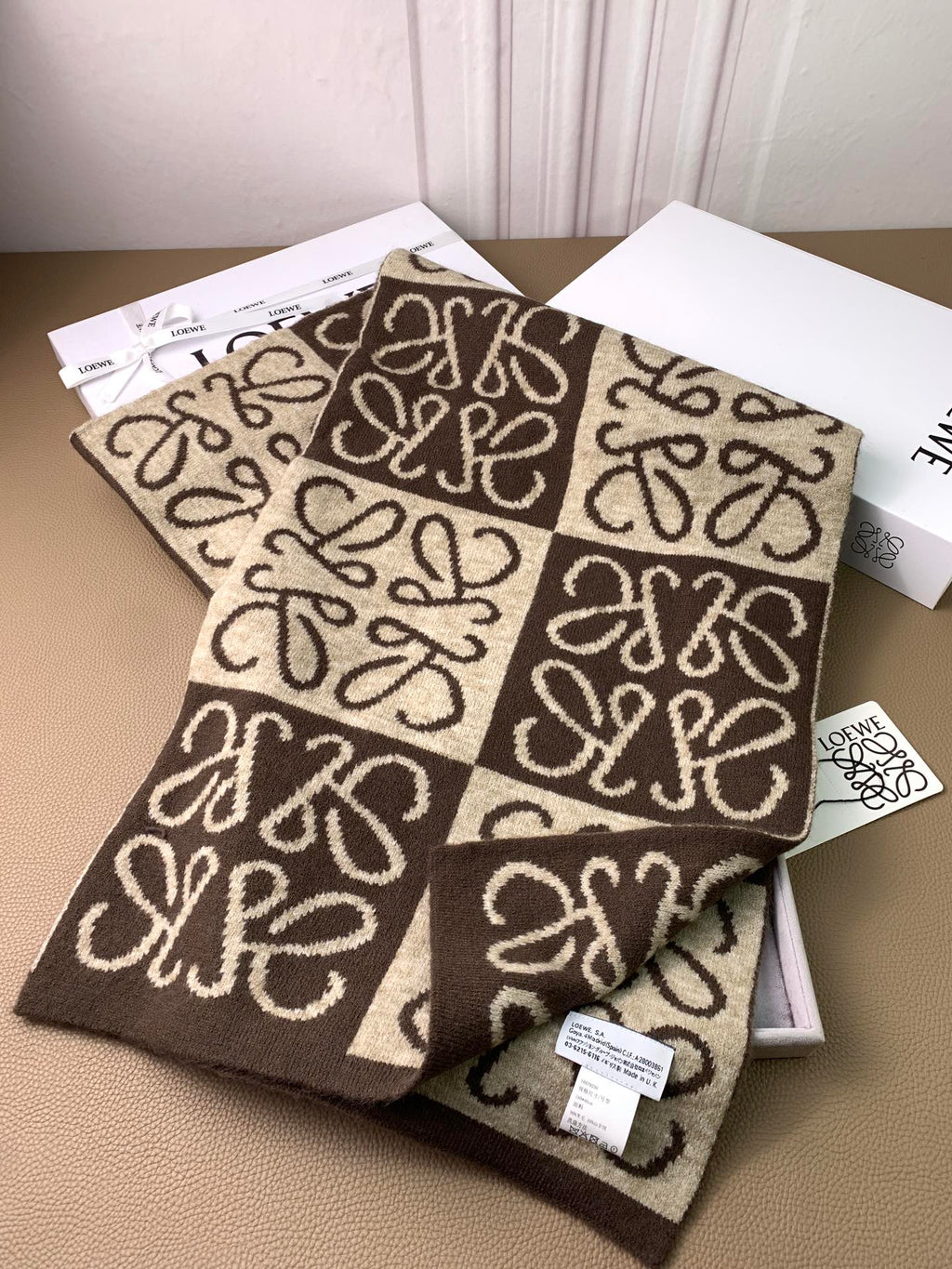 LOEWE 26S SCARF 190 IN CASHMERE 130195