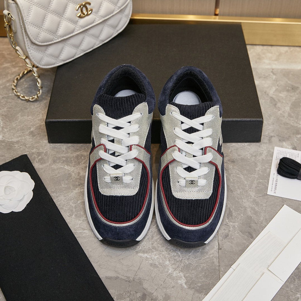 CC TRAINER TRIPLE BLUE BLACK SUEDE