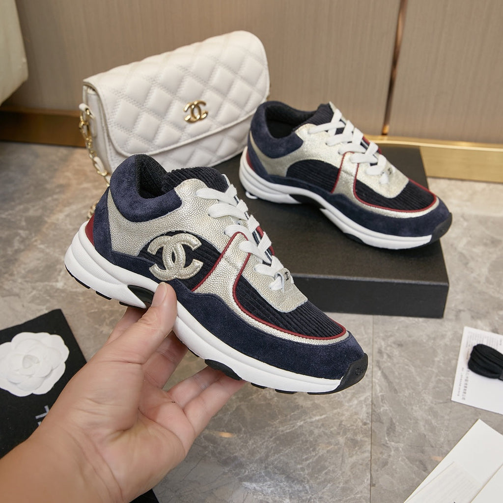 CC TRAINER TRIPLE BLUE BLACK SUEDE