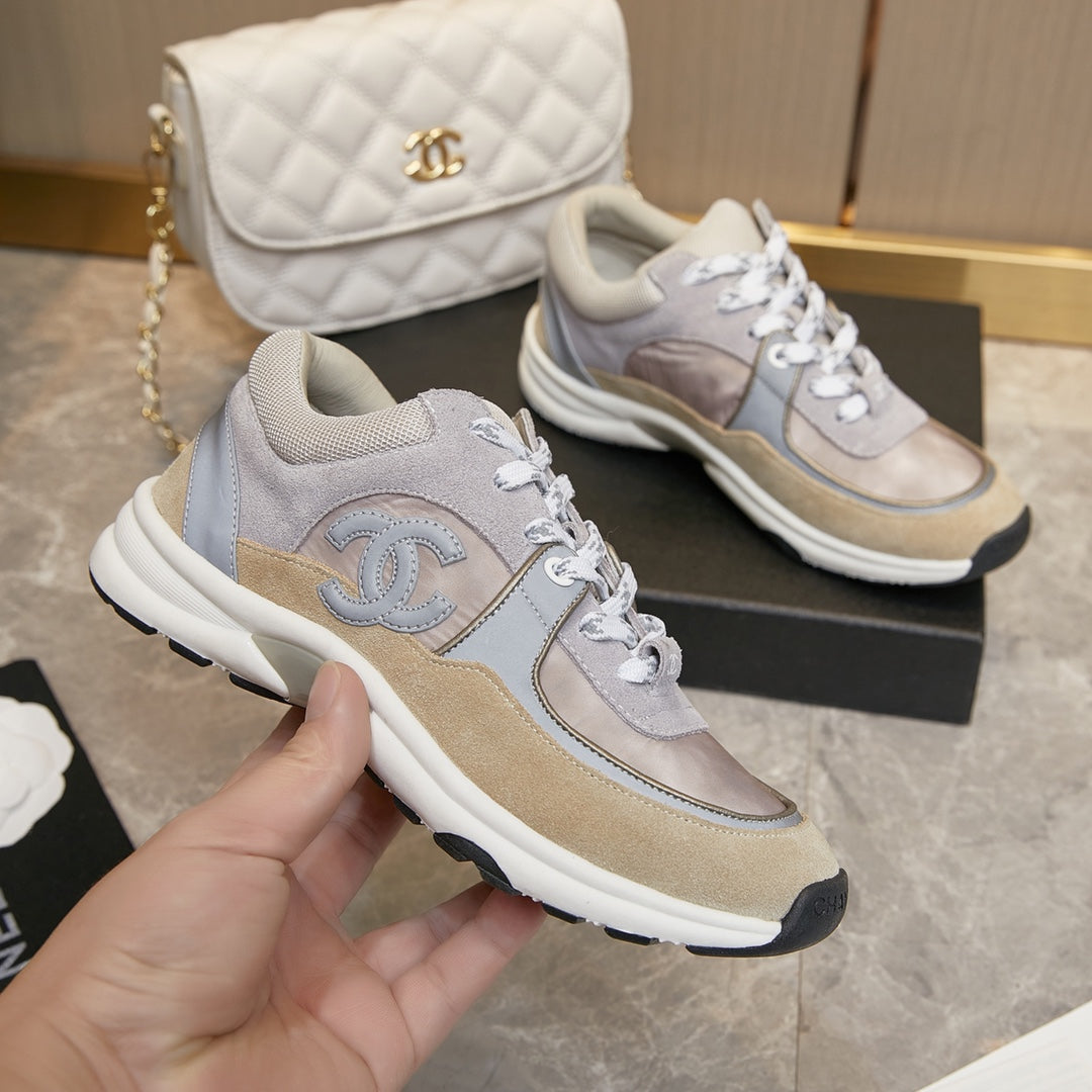 CC TRAINER TRIPLE BROWN GREY SUEDE