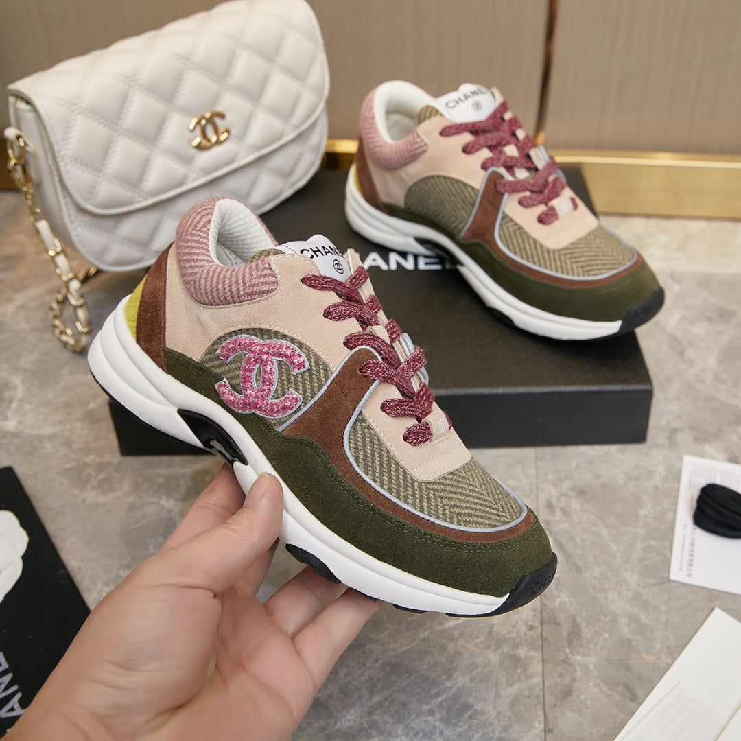 CC TRAINER TRIPLE PINK SUEDE