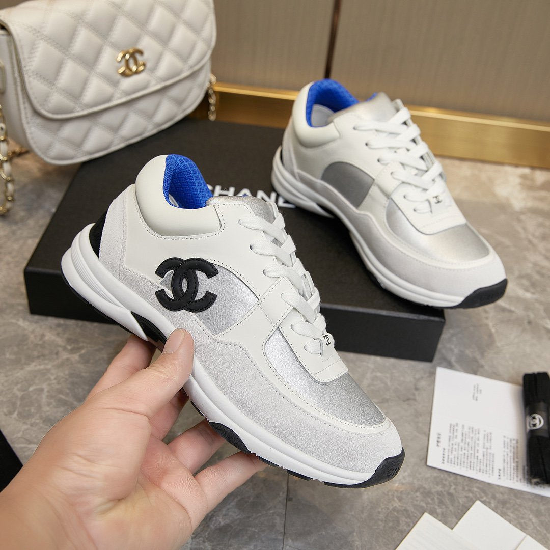 CC TRAINER TRIPLE BLUE WHITE SUEDE
