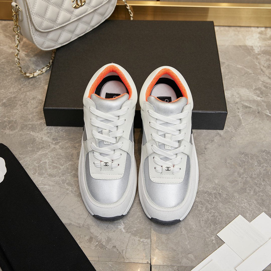 CC TRAINER TRIPLE WHITE SILVER SUEDE