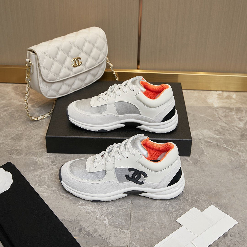 CC TRAINER TRIPLE WHITE SILVER SUEDE