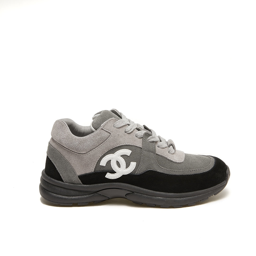 CC TRAINER TRIPLE BLACK GREY SUEDE
