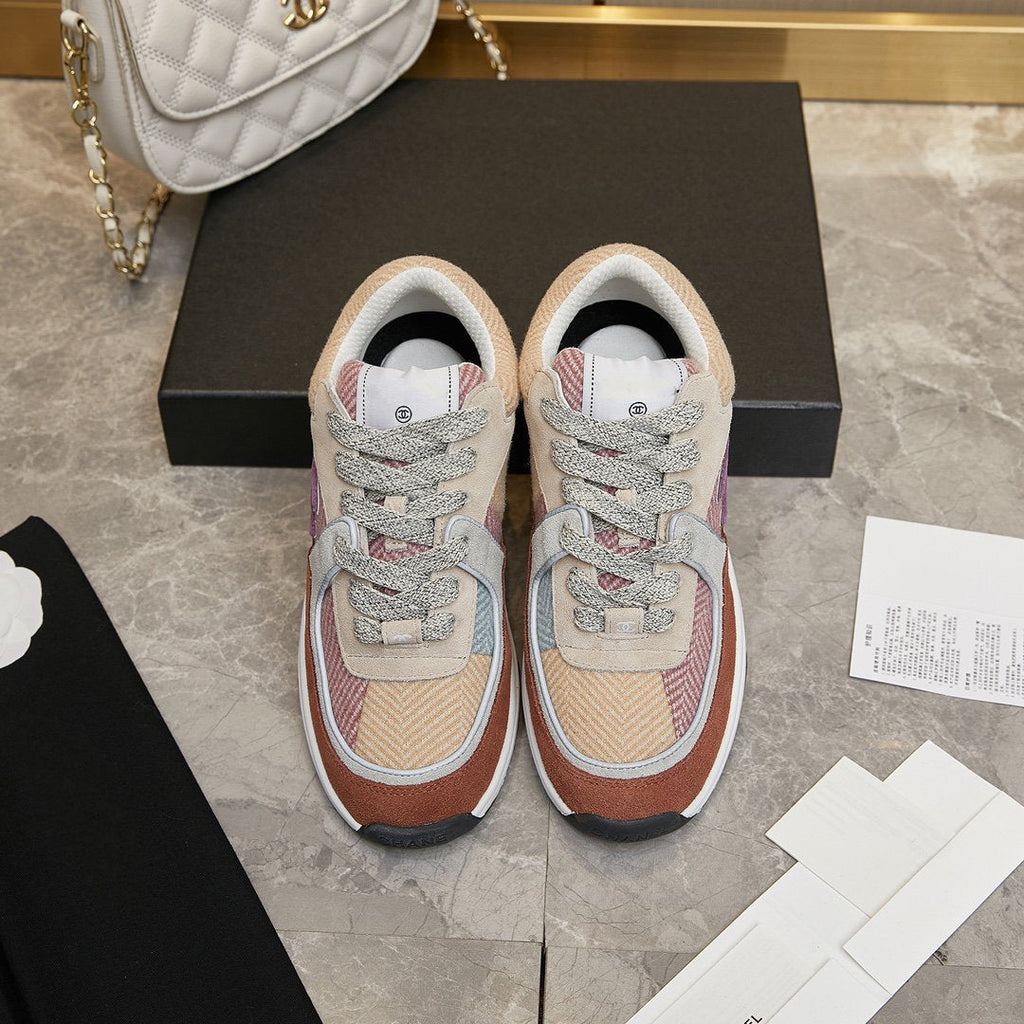 CC TRAINER TRIPLE PINK BROWN SUEDE