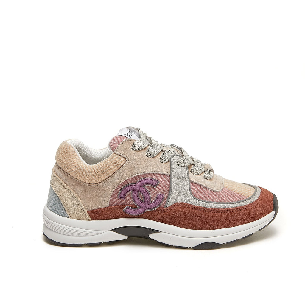 CC TRAINER TRIPLE PINK BROWN SUEDE