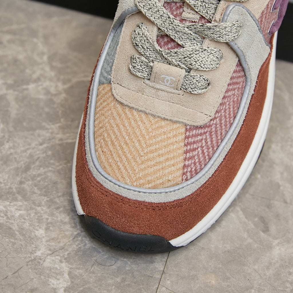 CC TRAINER TRIPLE PINK BROWN SUEDE