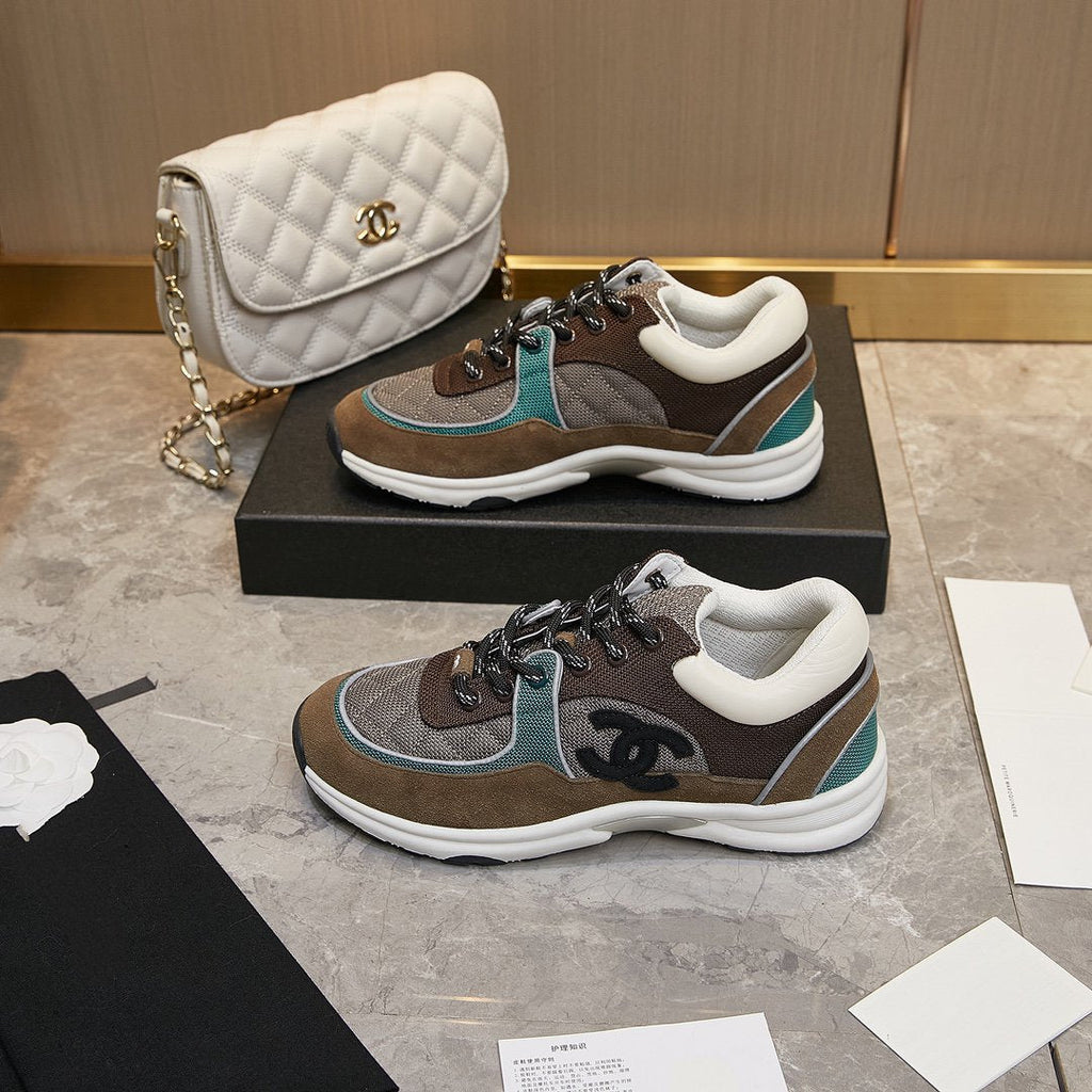CC TRAINER TRIPLE BLUE BROWN SUEDE