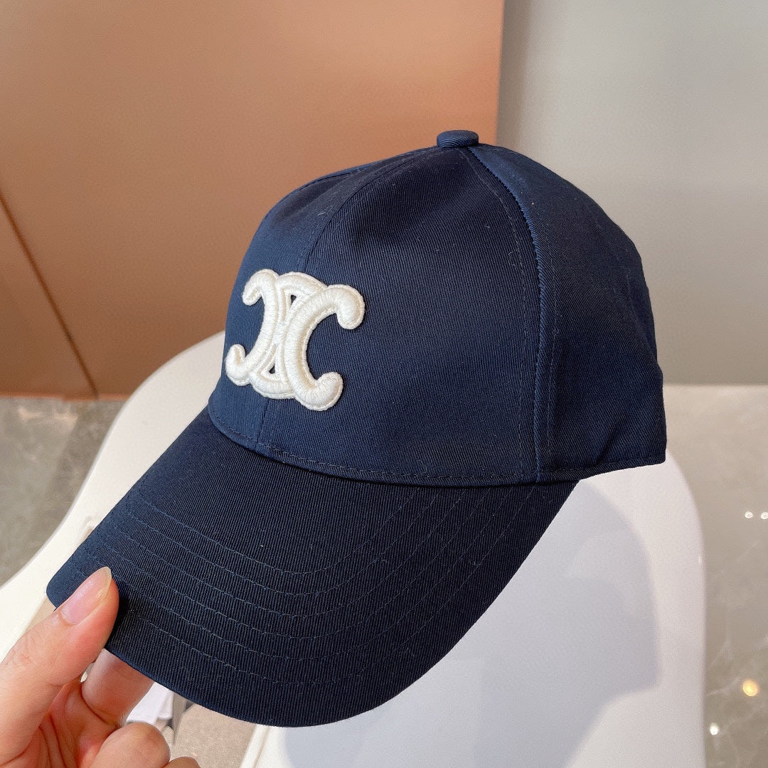 BASEBALL CAP IN BLACK CANVAS