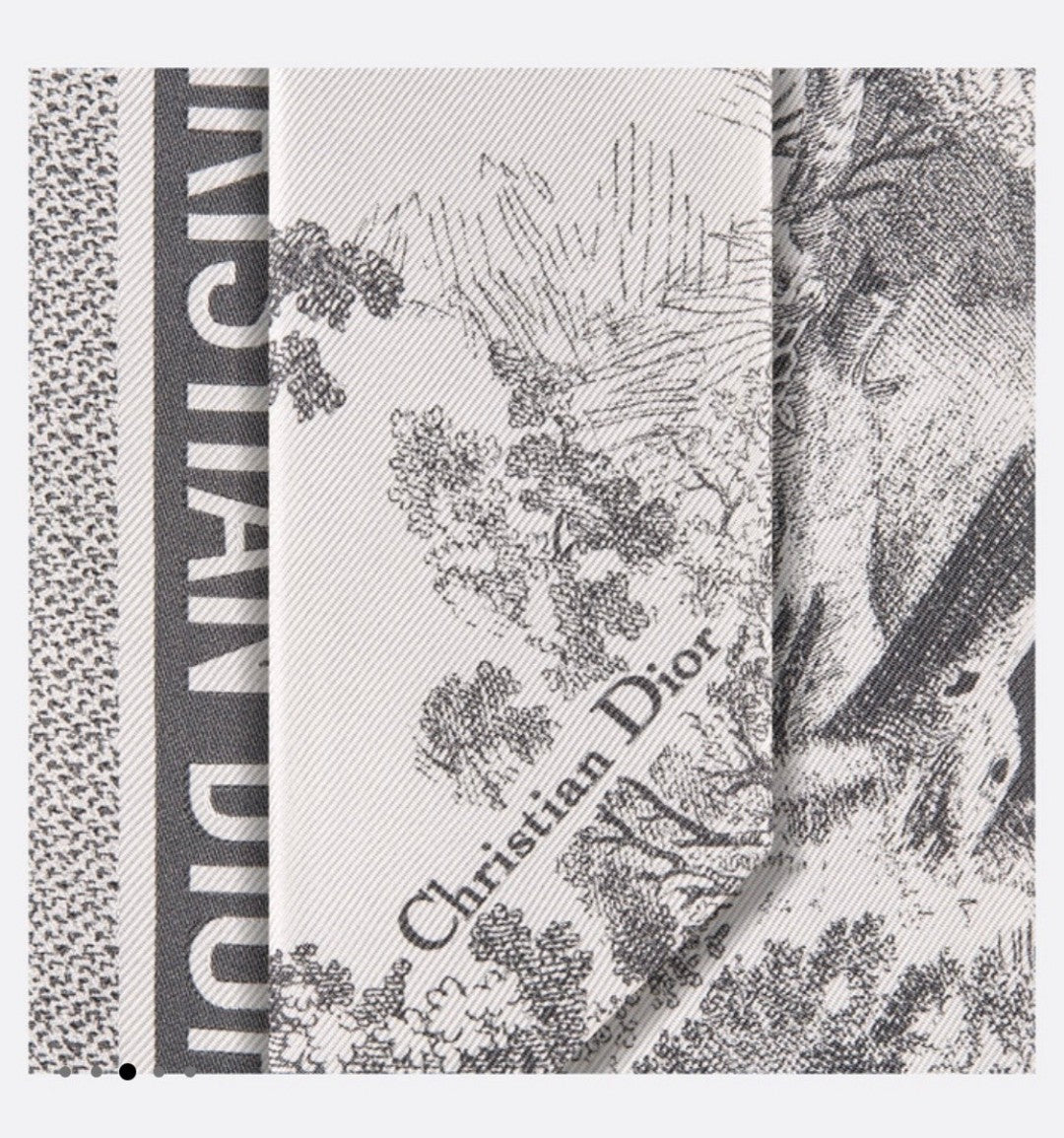 DIOR 26S SCARF 105CM IN SILK 311647