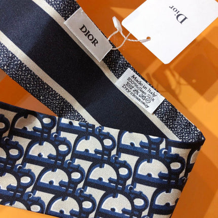 DIOR 26S SCARF 105CM IN SILK 311650