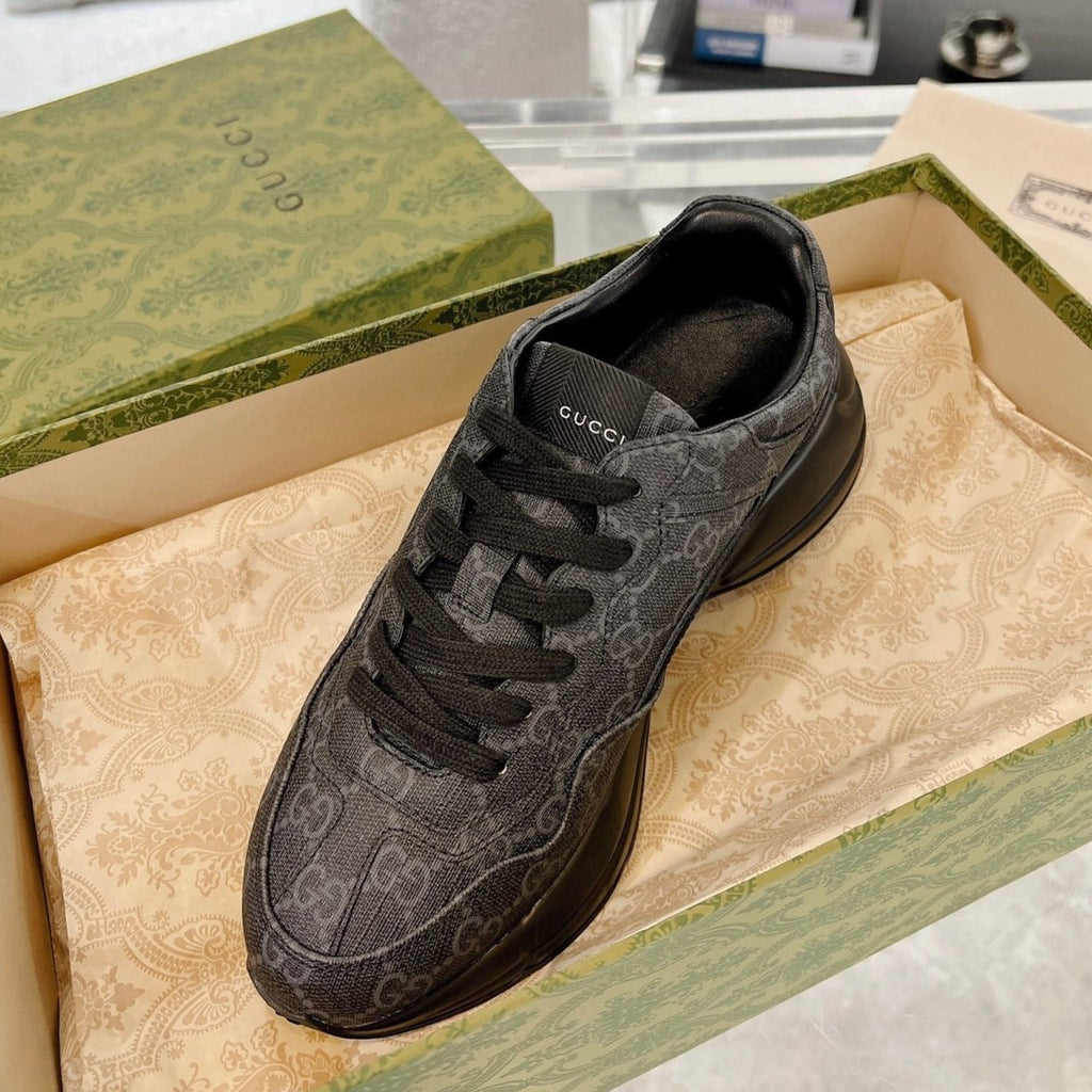GG 100 RHYTON SNEAKER Ink Black
