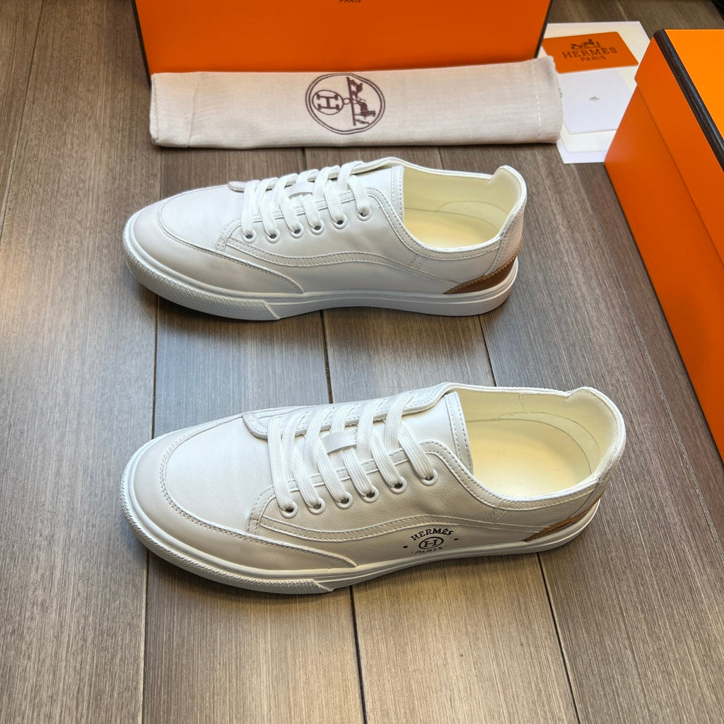 HM GET SNEAKER WHITE CALFSKIN