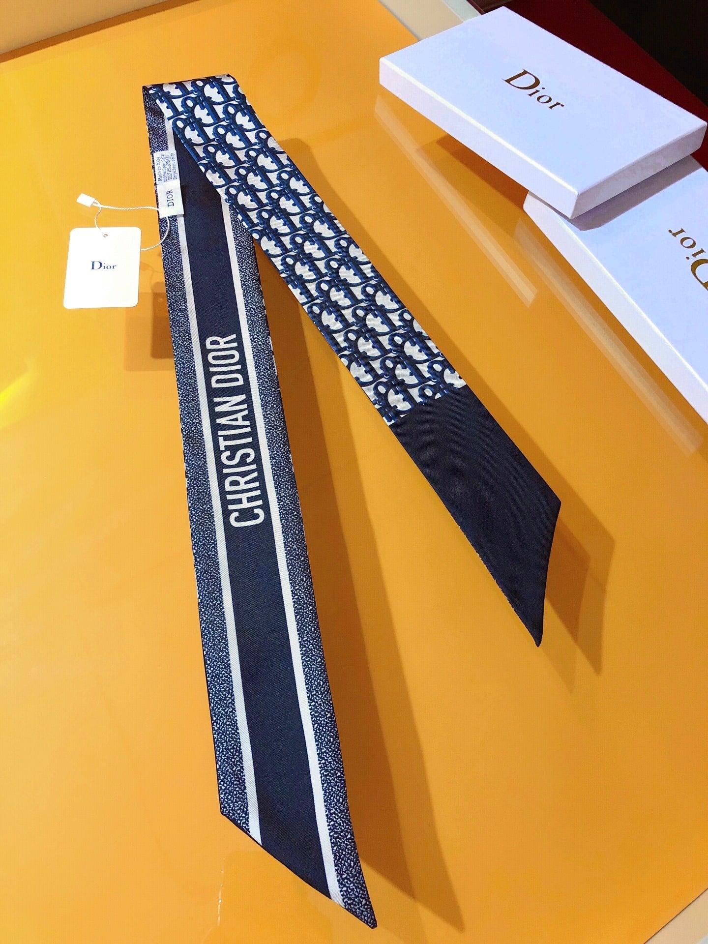 DIOR 26S SCARF 105CM IN SILK 311650