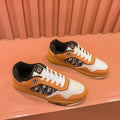 CD B27 LOW-TOP SNEAKER YAM-WHITE CALFSKIN