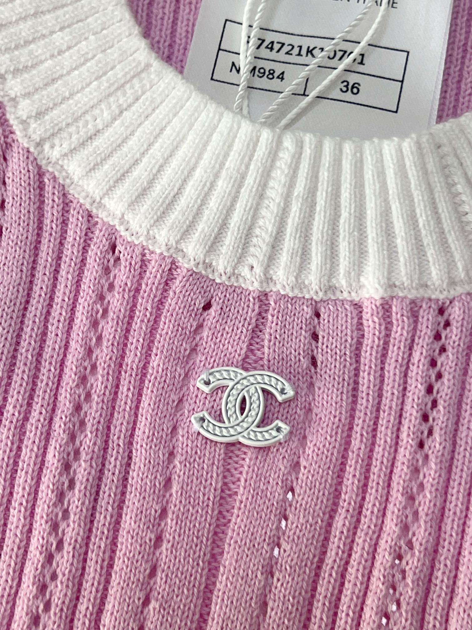 CHANEL KNIT TOP STYLE 21