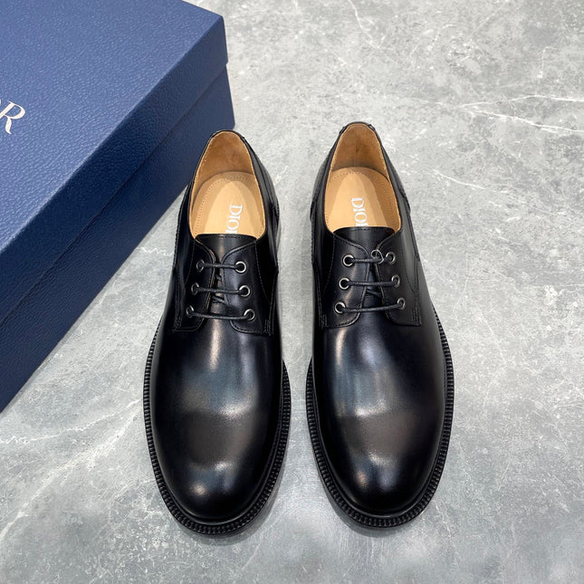 CD HOMME LOAFER BLACK CALFSKIN