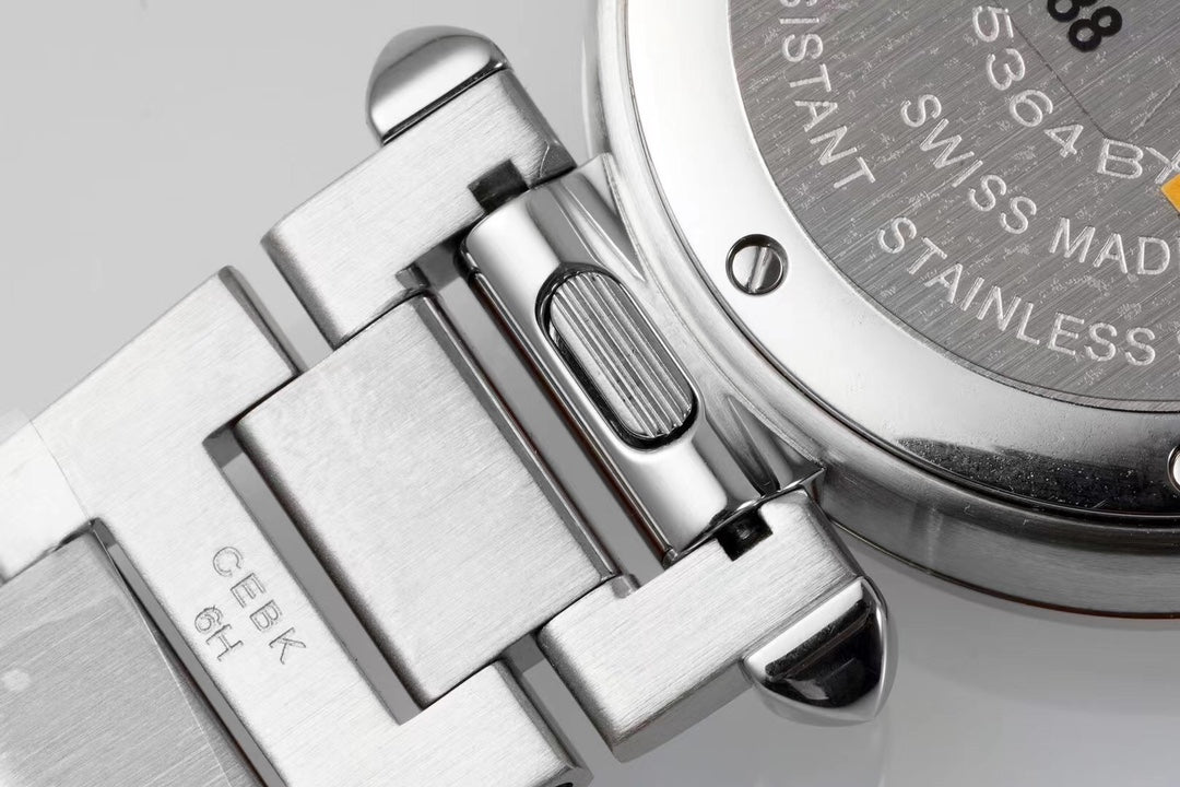 PASHA DE CARTIER WATCH SILVER CASE 30 MM