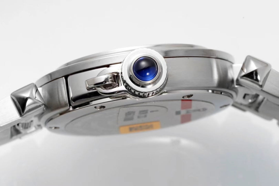 PASHA DE CARTIER WATCH SILVER CASE 30 MM