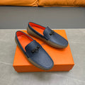 HM IRVING LOAFER NAVY CALFSKIN