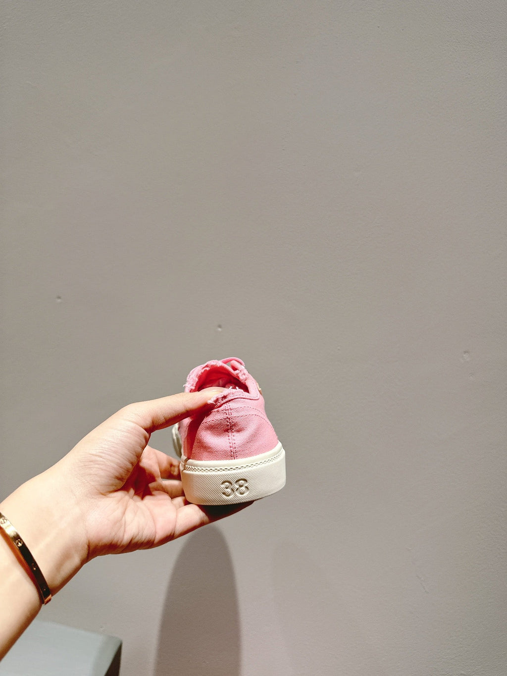 BALENCIAGA 25S SNEAKER IN PINK CANVAS