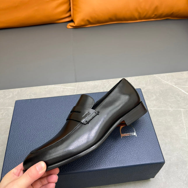 CD GRANVILLE LOAFER BLACK CALFSKIN