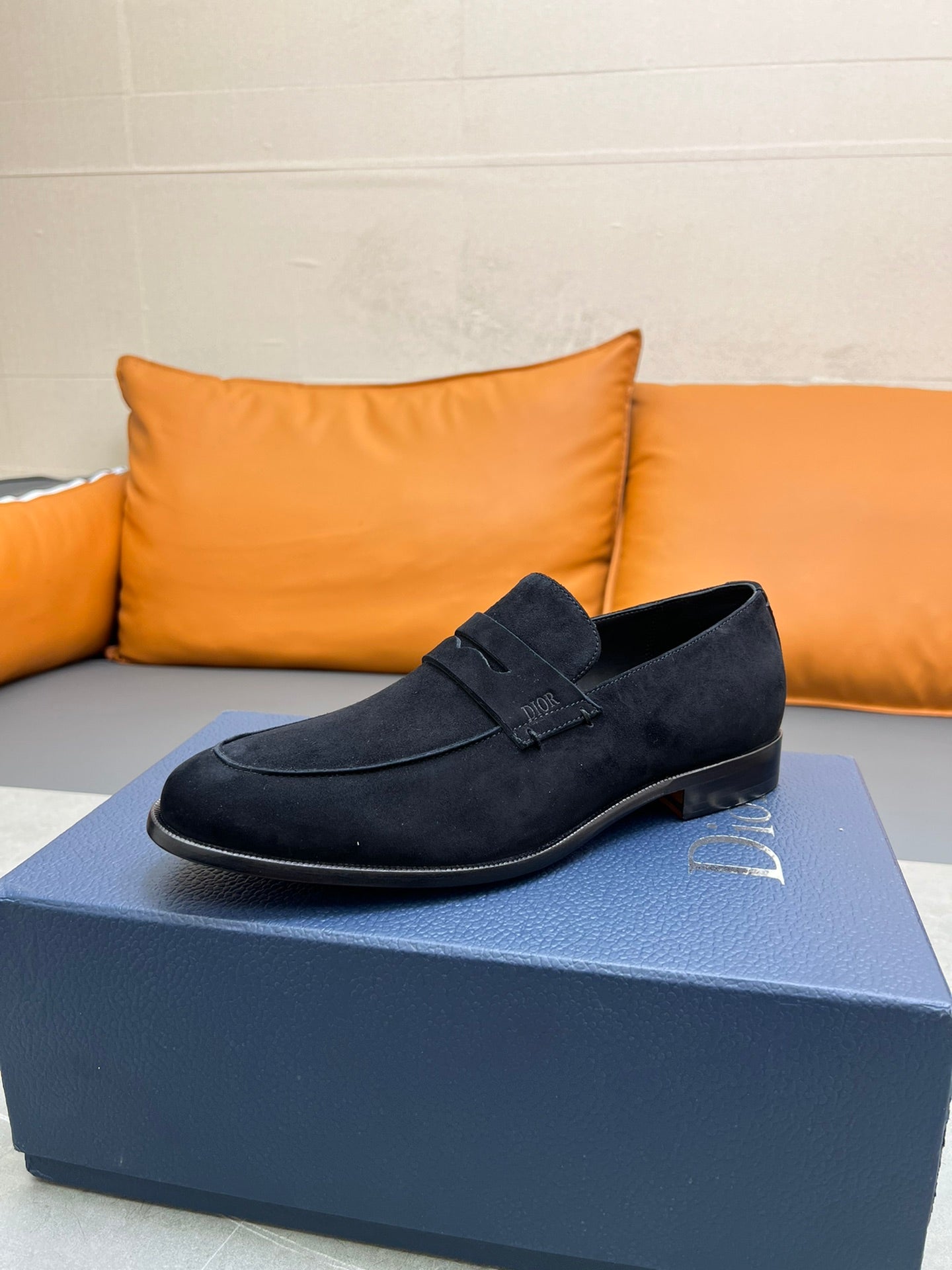 CD GRANVILLE LOAFER BLACK SUEDE