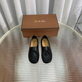 LP DOT SOLE WALK LOAFERS BLACK LAMBSKIN