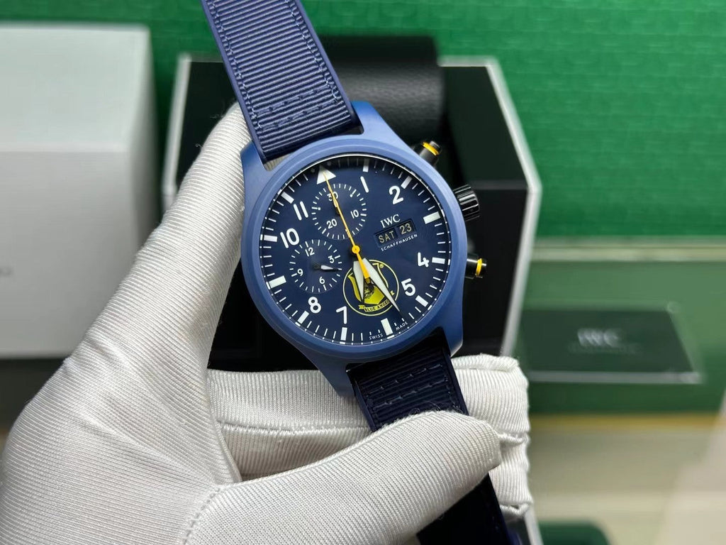 PILOT’S WATCH CHRONOGRAPH TOP GUN EDITION “LAKE TAHOE” NAVY BLUE CERAMIC CASE