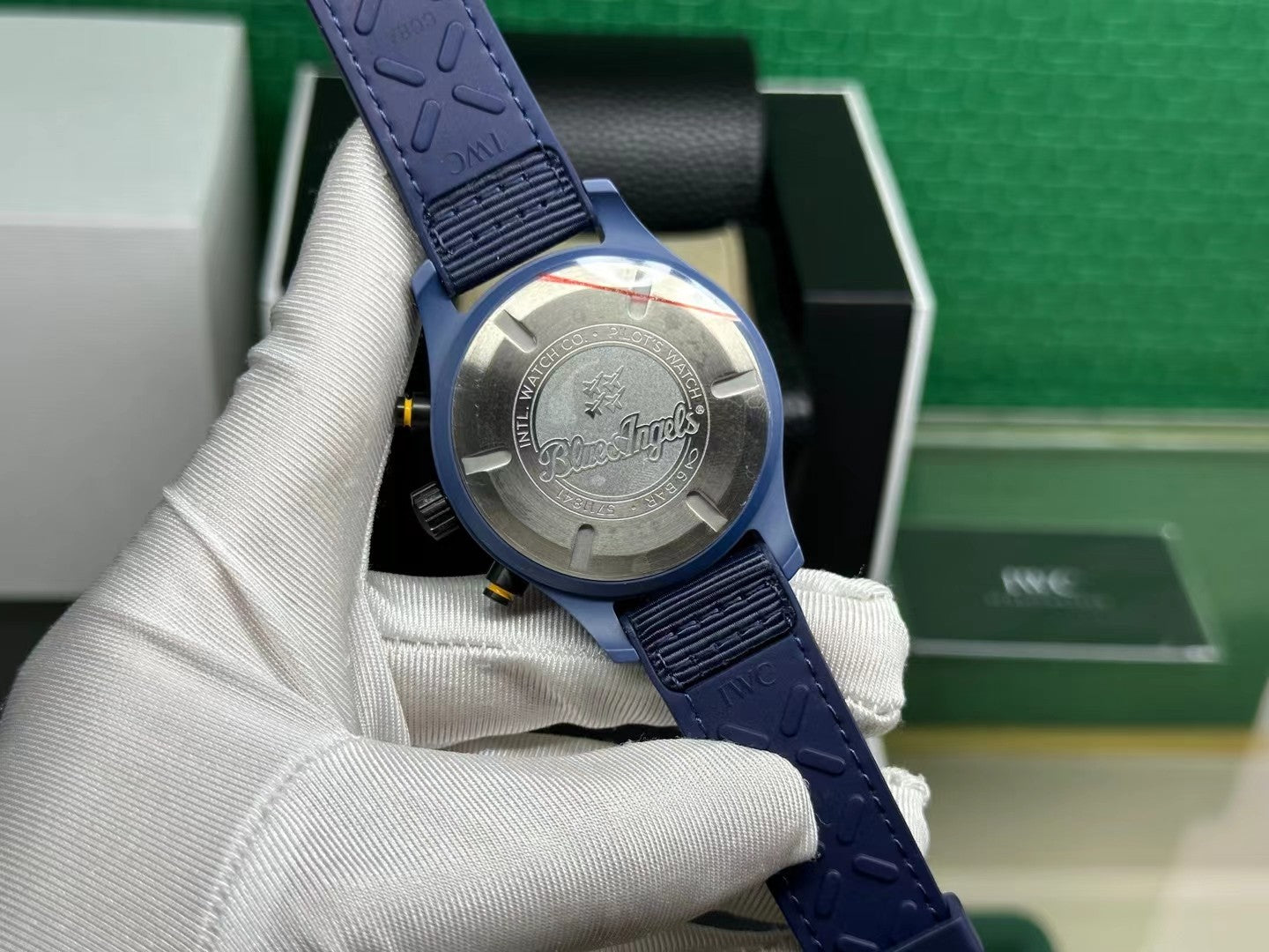 PILOT’S WATCH CHRONOGRAPH TOP GUN EDITION “LAKE TAHOE” NAVY BLUE CERAMIC CASE