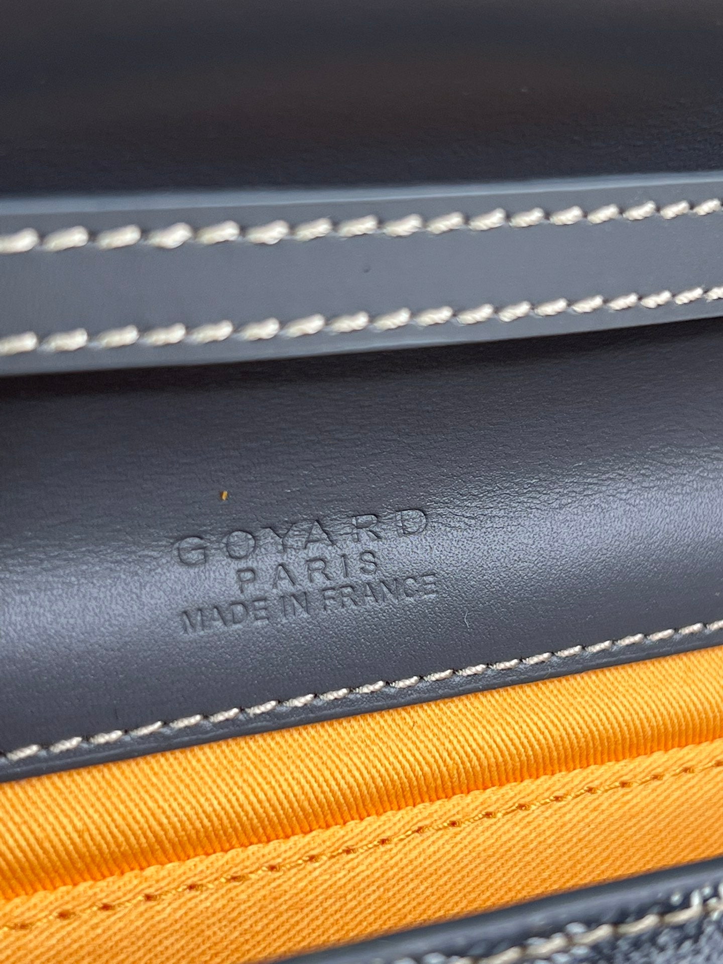 MONTE-CARLO PM CLUTCH 25 IN GRAY GOYARDINE CANVAS