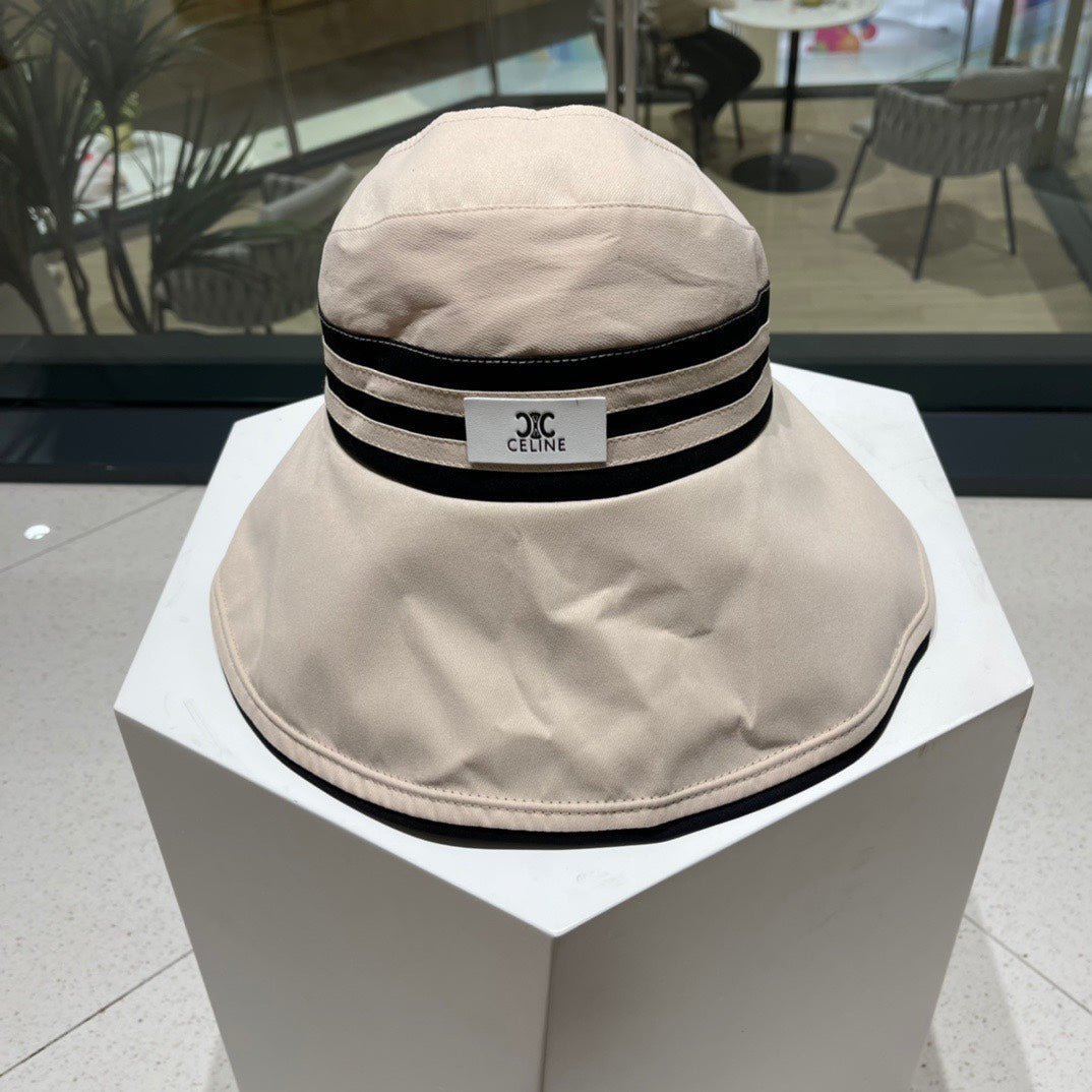 CELINE 26S WIDE-BRIM SUN VISOR STYLE 108