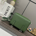 LOEWE 26S CROSSBODY BAG 24.5 IN GREEN CALFSKIN