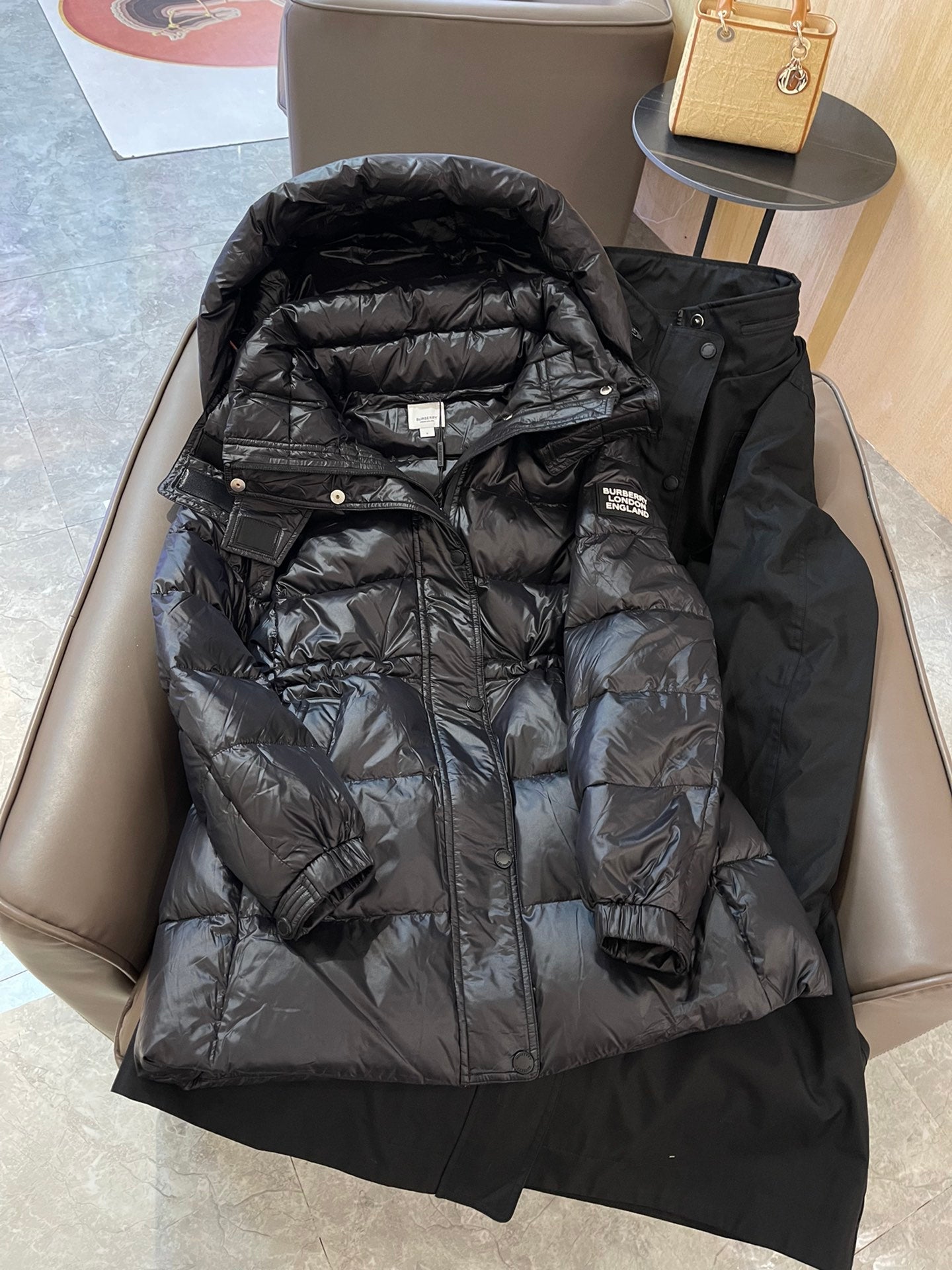 BURBERRY 25S LONG COAT SET 194