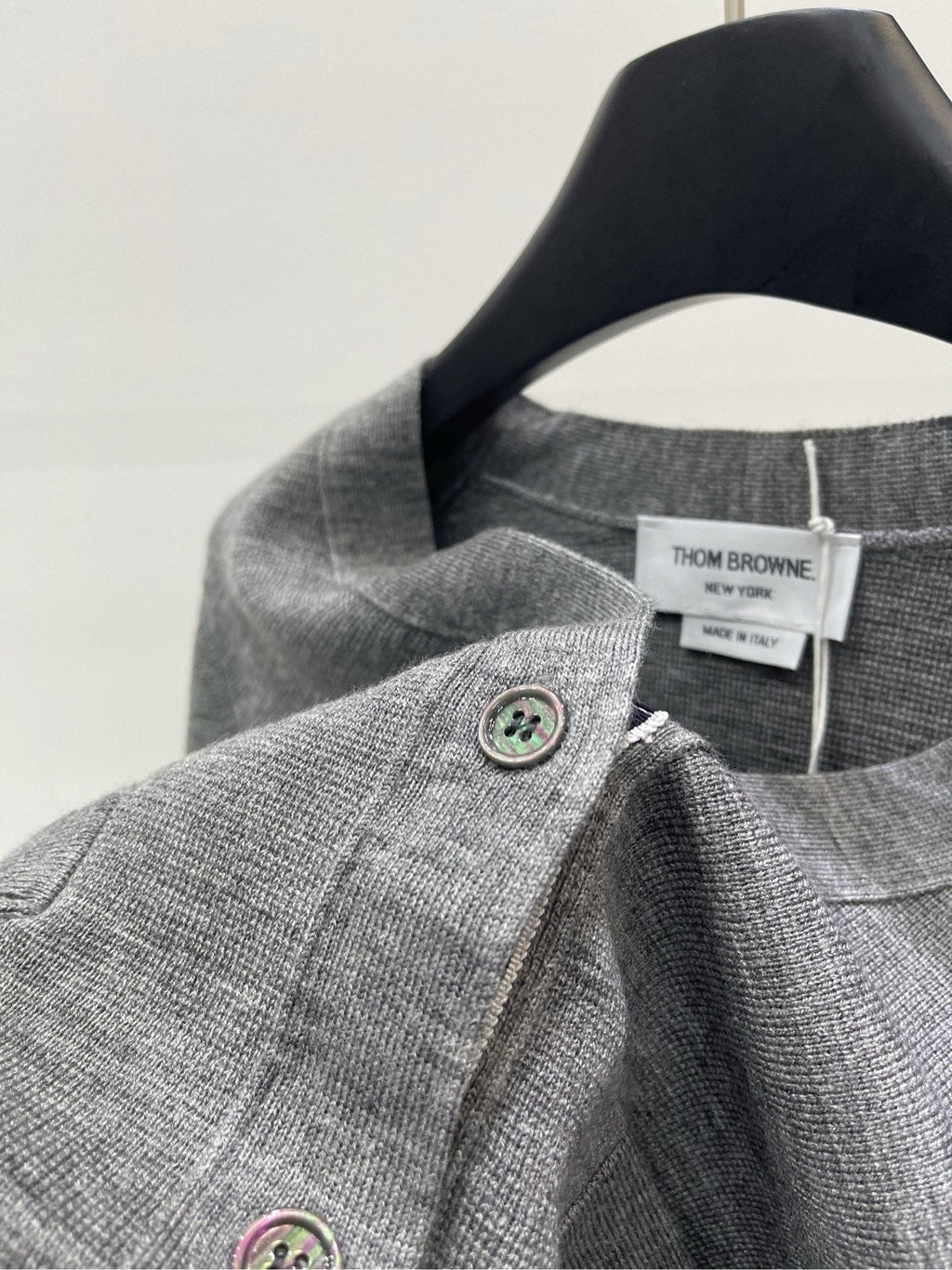 THOM V-NECK WOOL CARDIGAN 169441