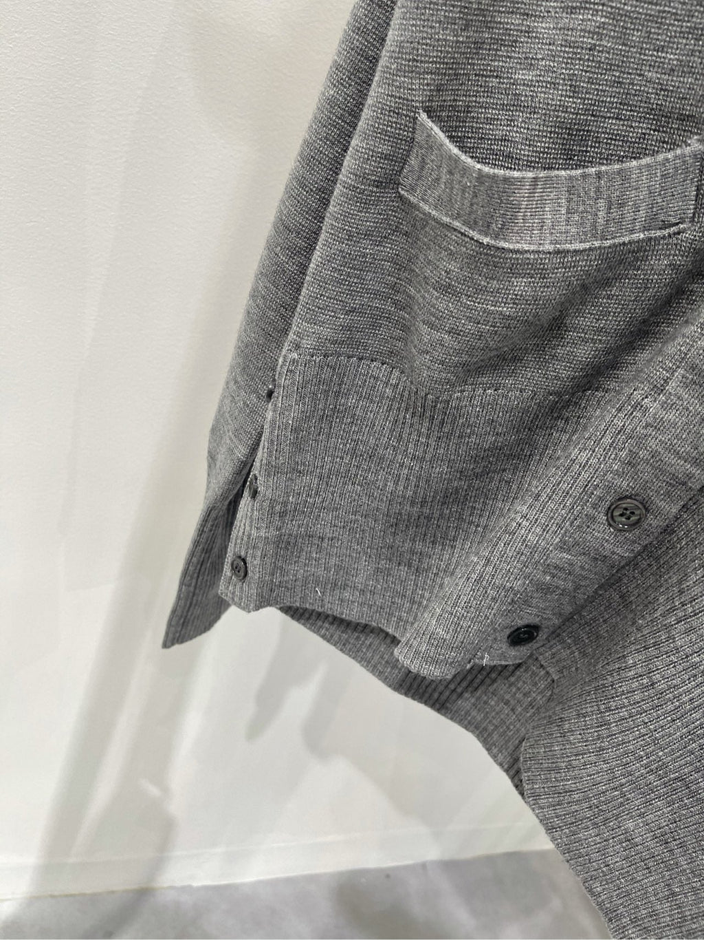 THOM V-NECK WOOL CARDIGAN 169441