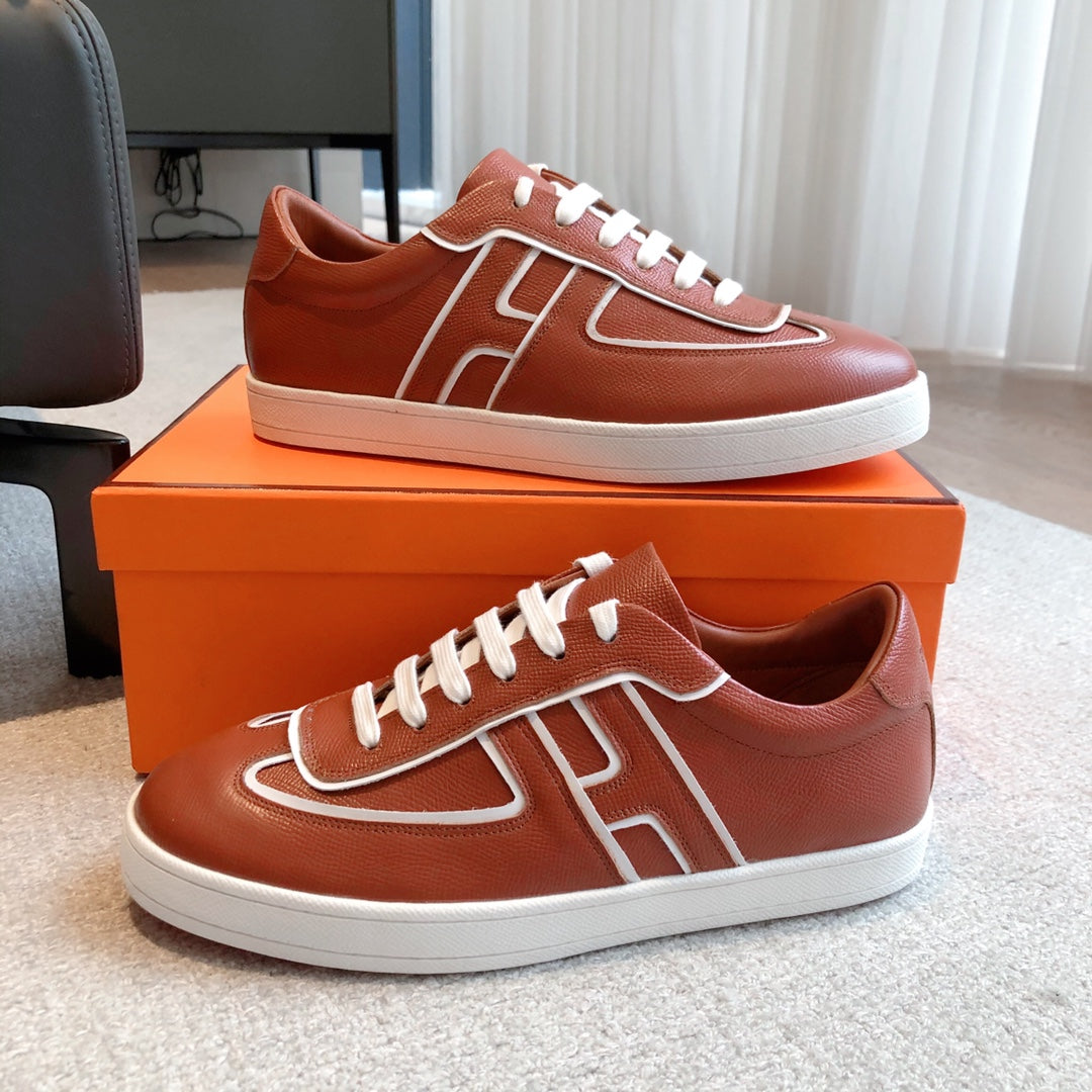HM BOOMERANG SNEAKER BRICK CALFSKIN