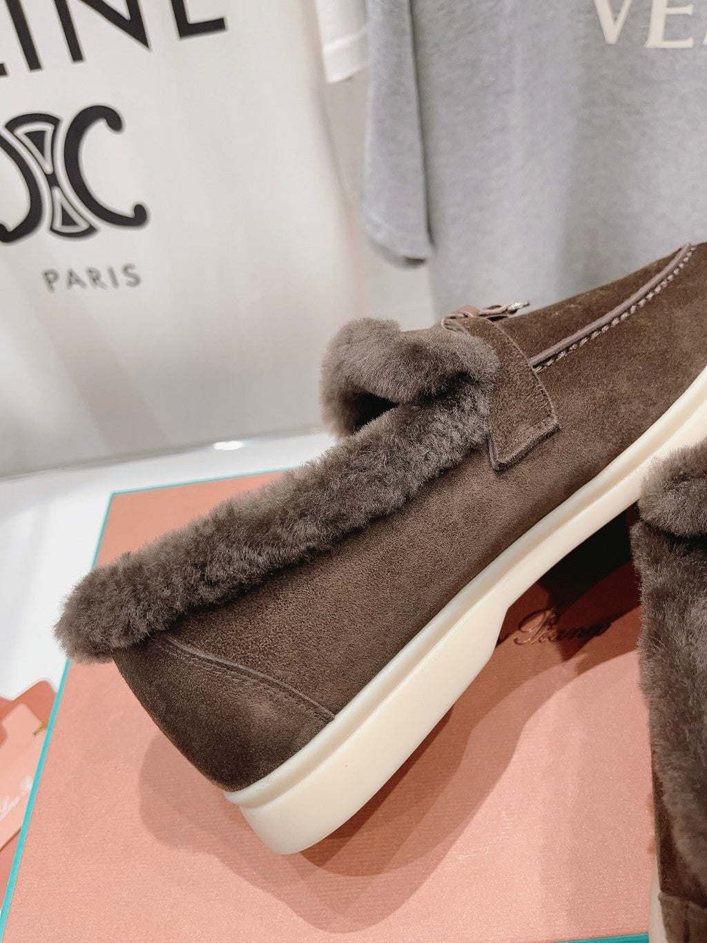 LP SUMMER CHARMS WALK LOAFERS BROWN FLEECE