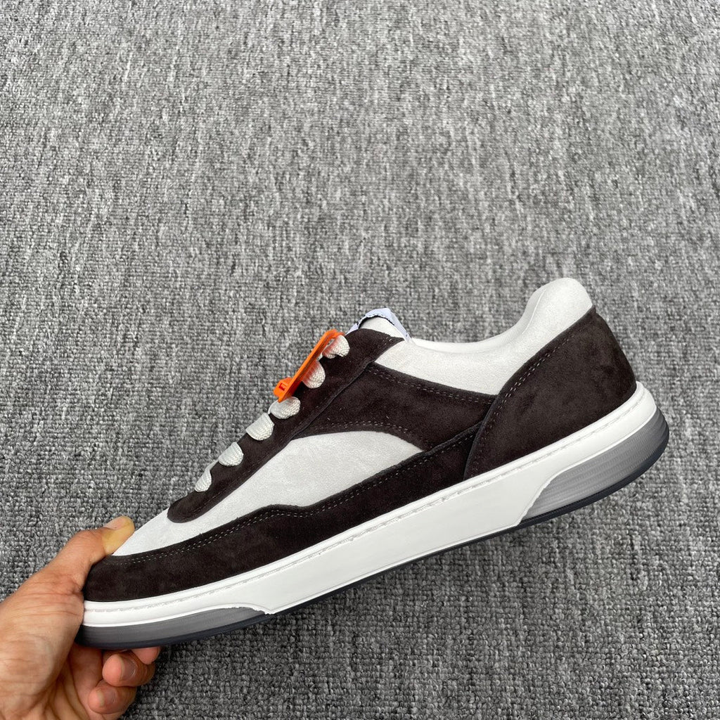 CC TRAINERS WHITE BLACK SUEDE