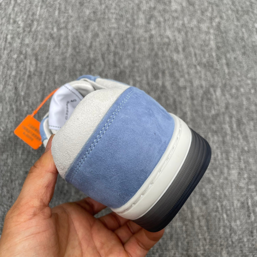 CC TRAINERS WHITE BLUE SUEDE