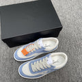 CC TRAINERS WHITE BLUE SUEDE