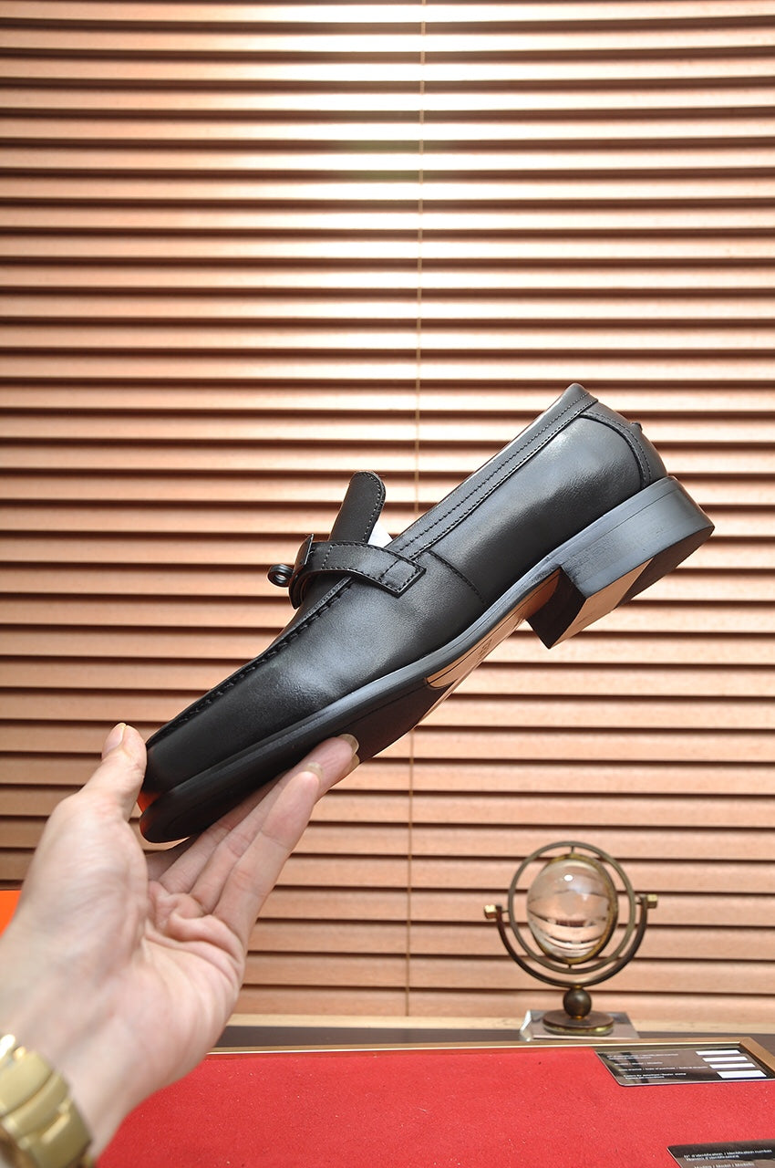 HM DESTIN LOAFER BLACK CALFSKIN