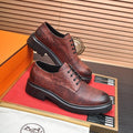 HM DANIEL TRAMPING SHOE CHESTNUT WRINKLE CALFSKIN