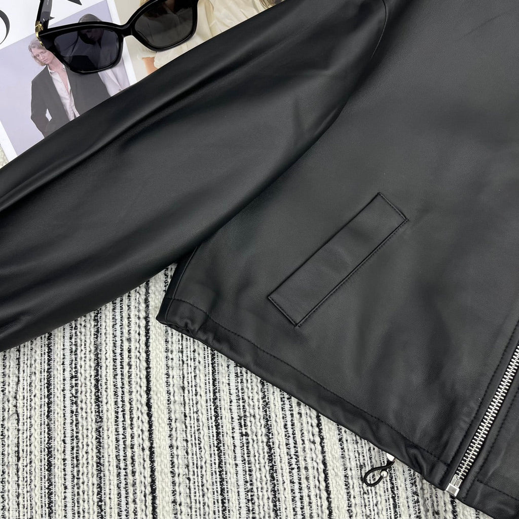 PRADA 25S SHEARLING HOODED JACKET 336