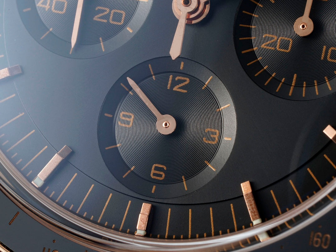 SPEEDMASTER 42 MM ROSE GOLD CASE WITH BLACK DIAL