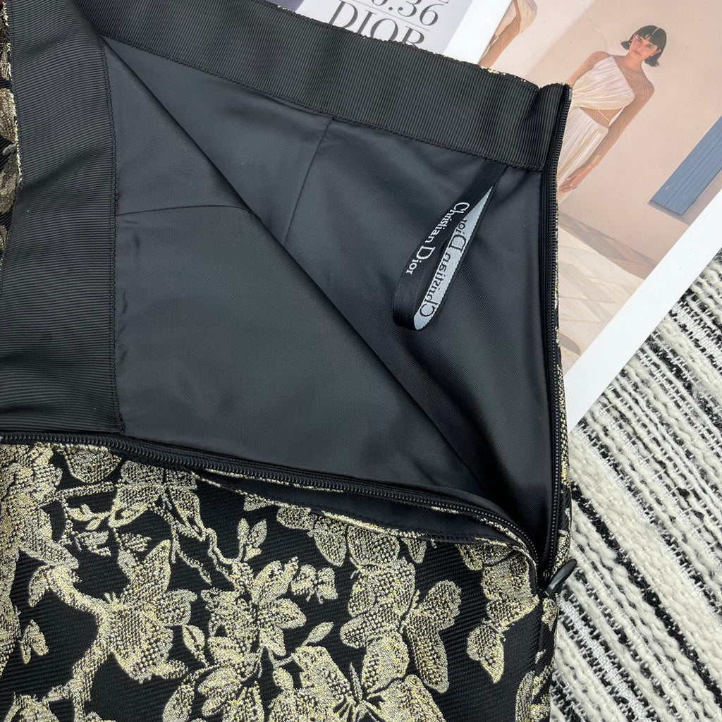 DIOR 25S MIDI JACQUARD SKIRT 794