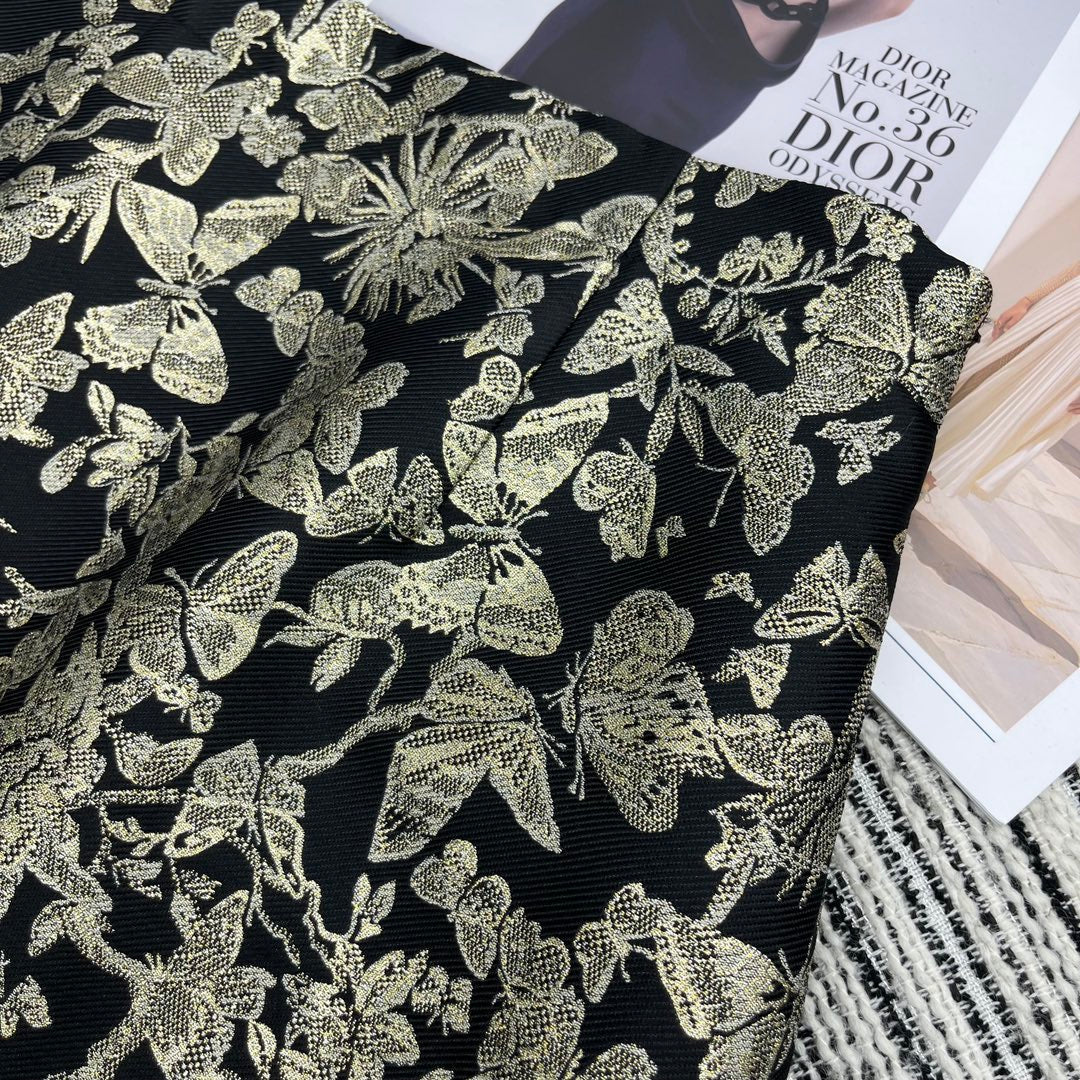 DIOR 25S MIDI JACQUARD SKIRT 794
