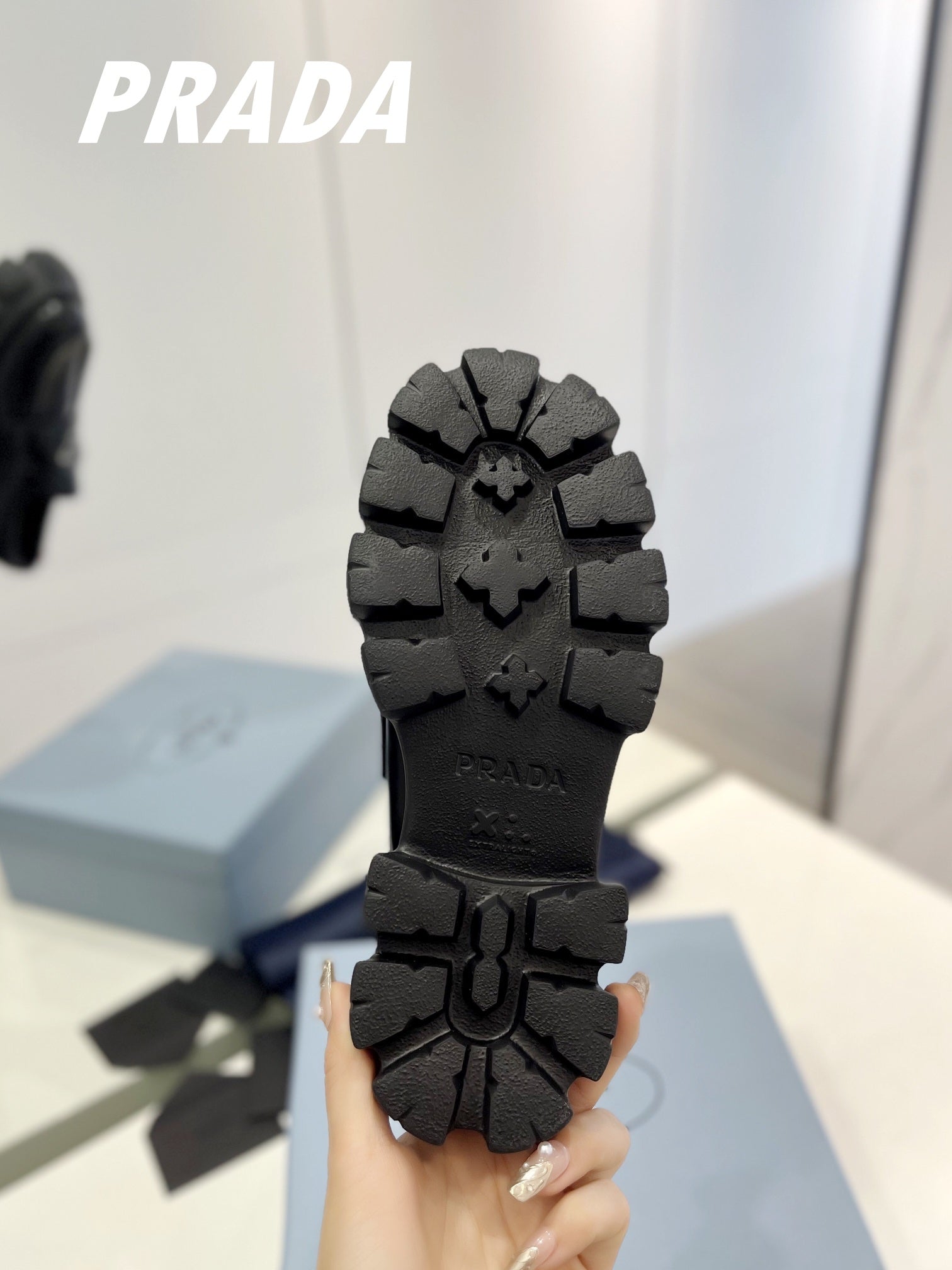 MONOLITH LOAFERS 55MM IN BLACK CALFSKIN