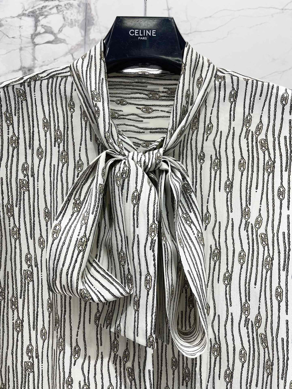 CELINE 26S SILK SHIRT 430